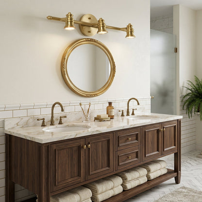Doria Brass Wall Lamp