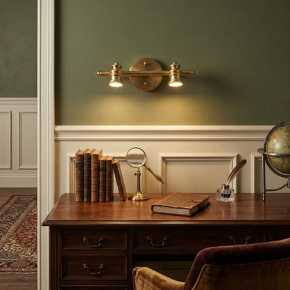Doria Brass Wall Lamp