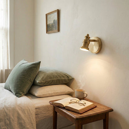 Doria Brass Wall Lamp