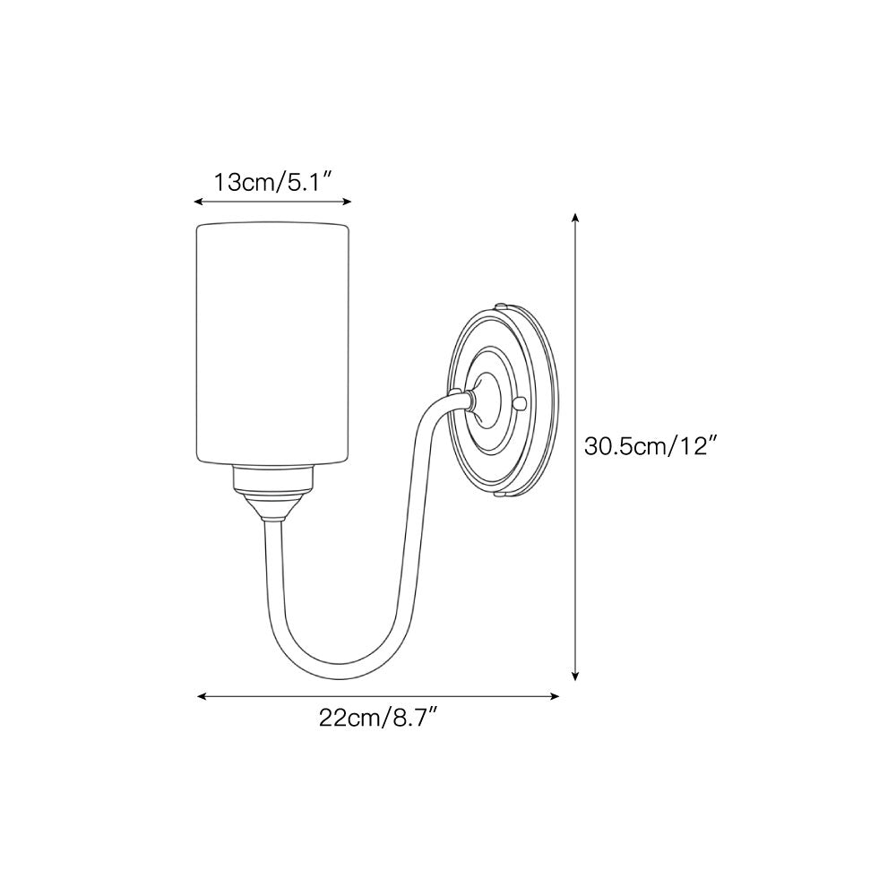 Molde Alabaster Wall Sconce