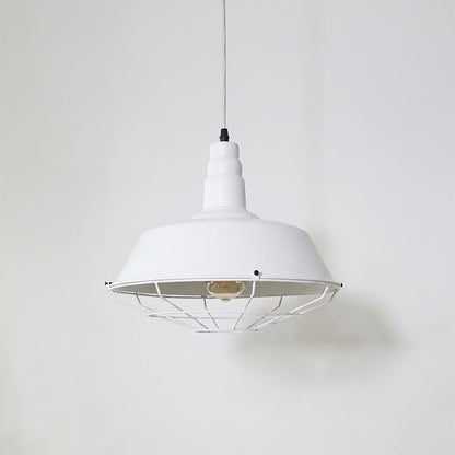 Red Barn Dome Pendant Light