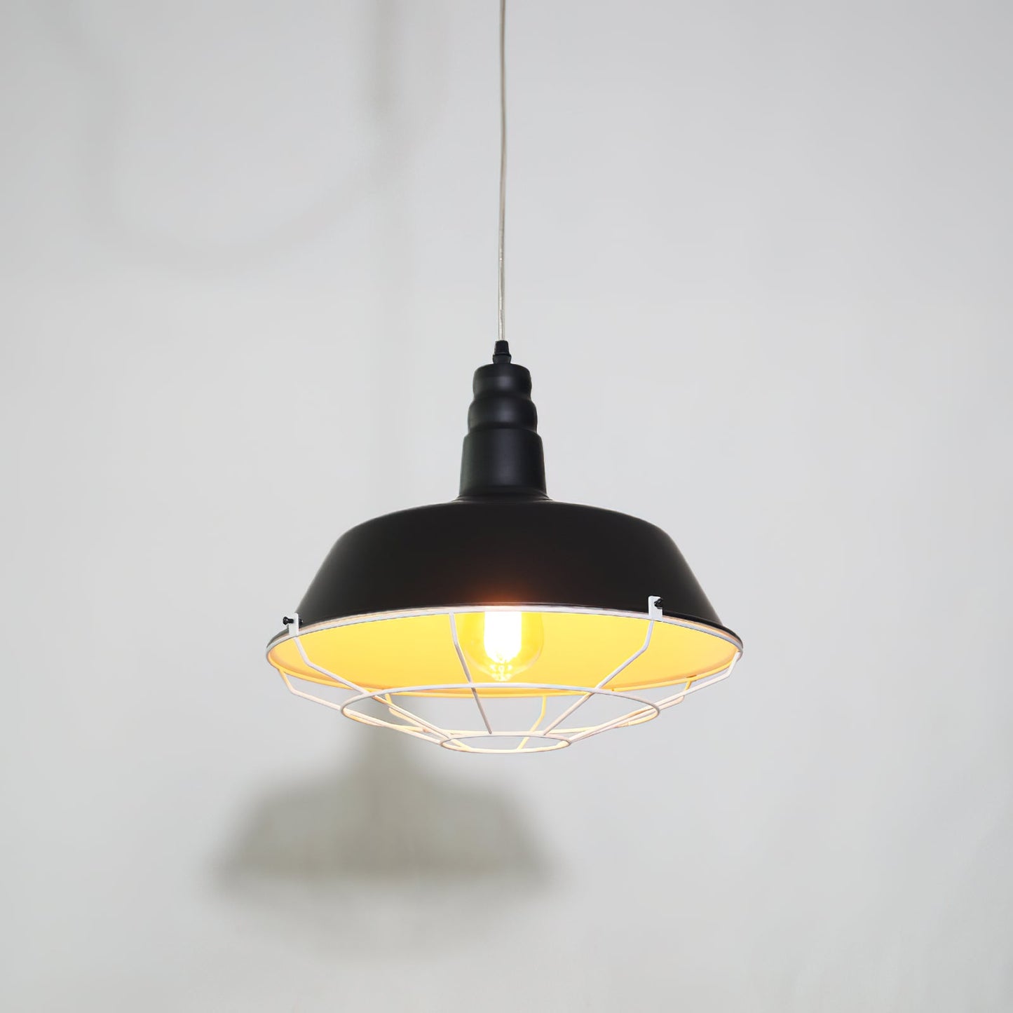 Red Barn Dome Pendant Light