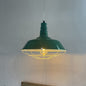 Red Barn Dome Pendant Light