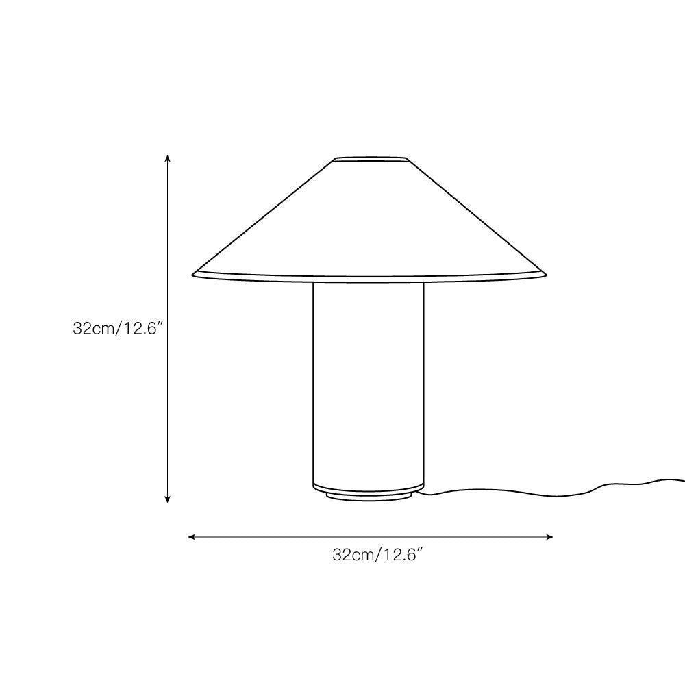 Solveig Fabric Table Lamp