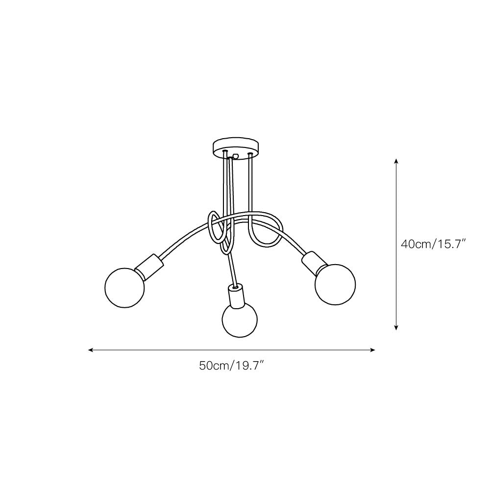 Coro Sputnik Ceiling Lamp