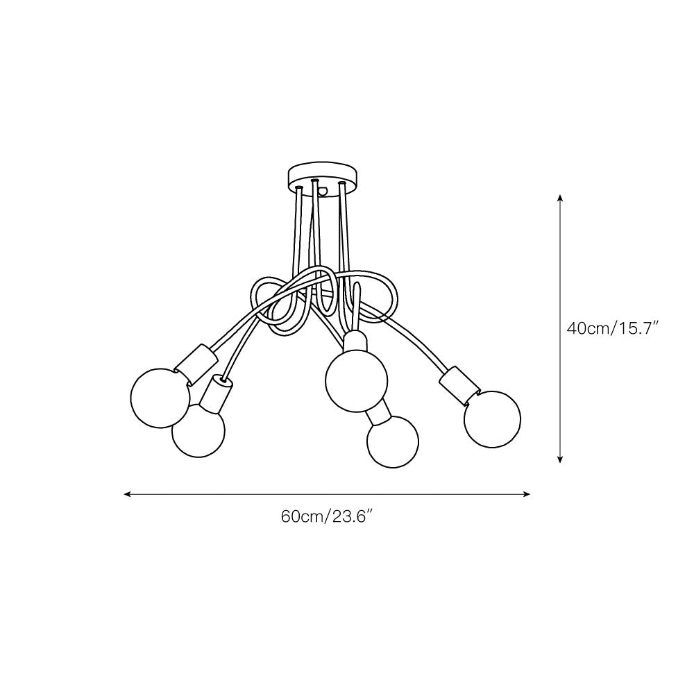 Coro Sputnik Ceiling Lamp