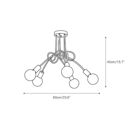 Coro Sputnik Ceiling Lamp
