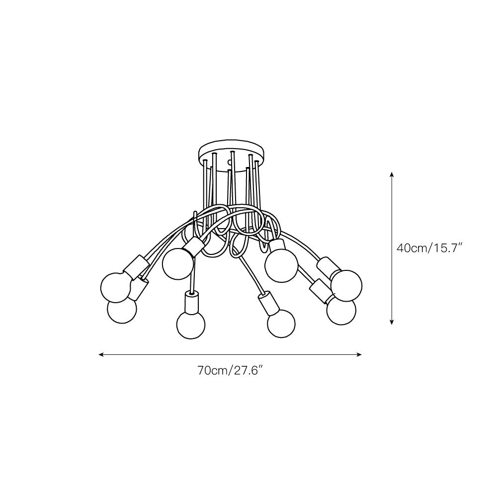Coro Sputnik Ceiling Lamp