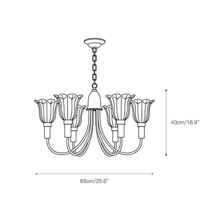 Jovora Brass Chandelier