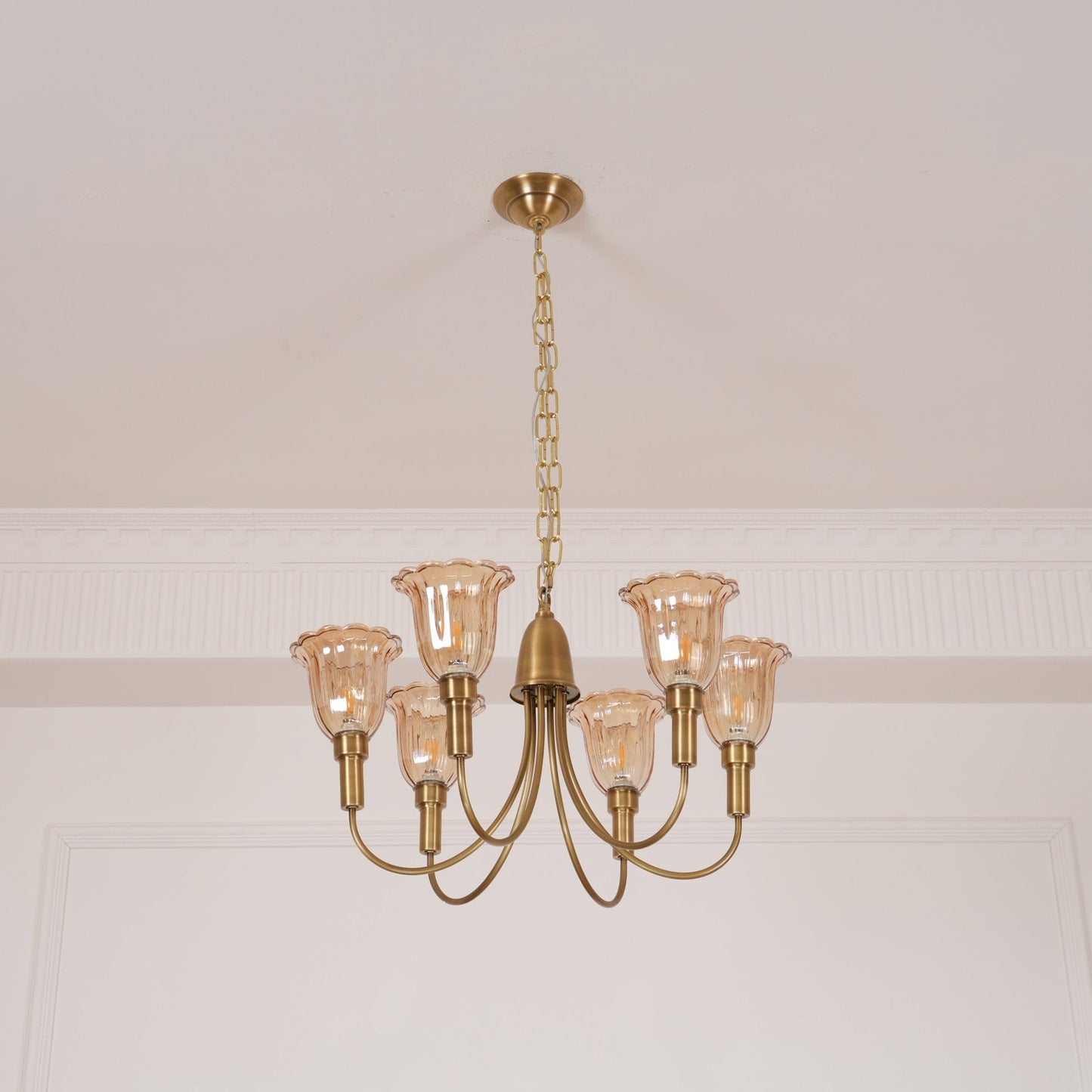 Jovora Brass Chandelier
