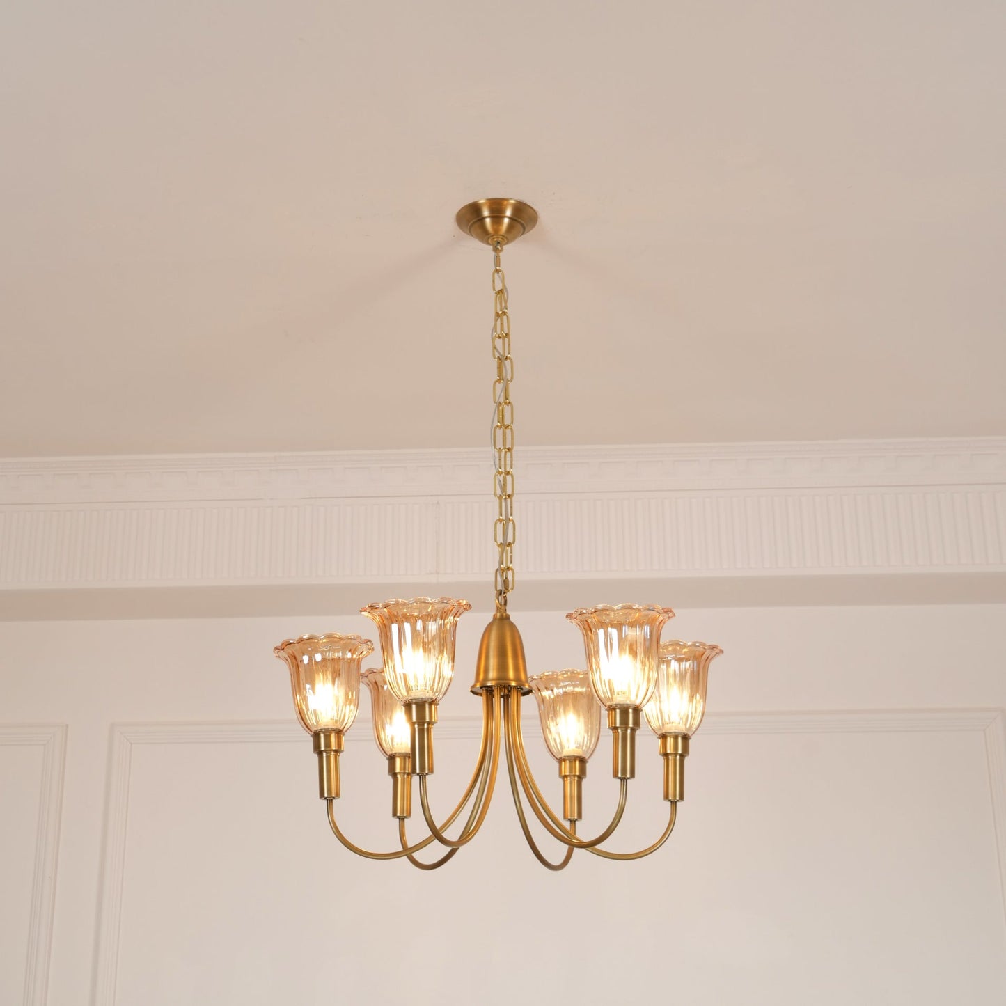 Jovora Brass Chandelier