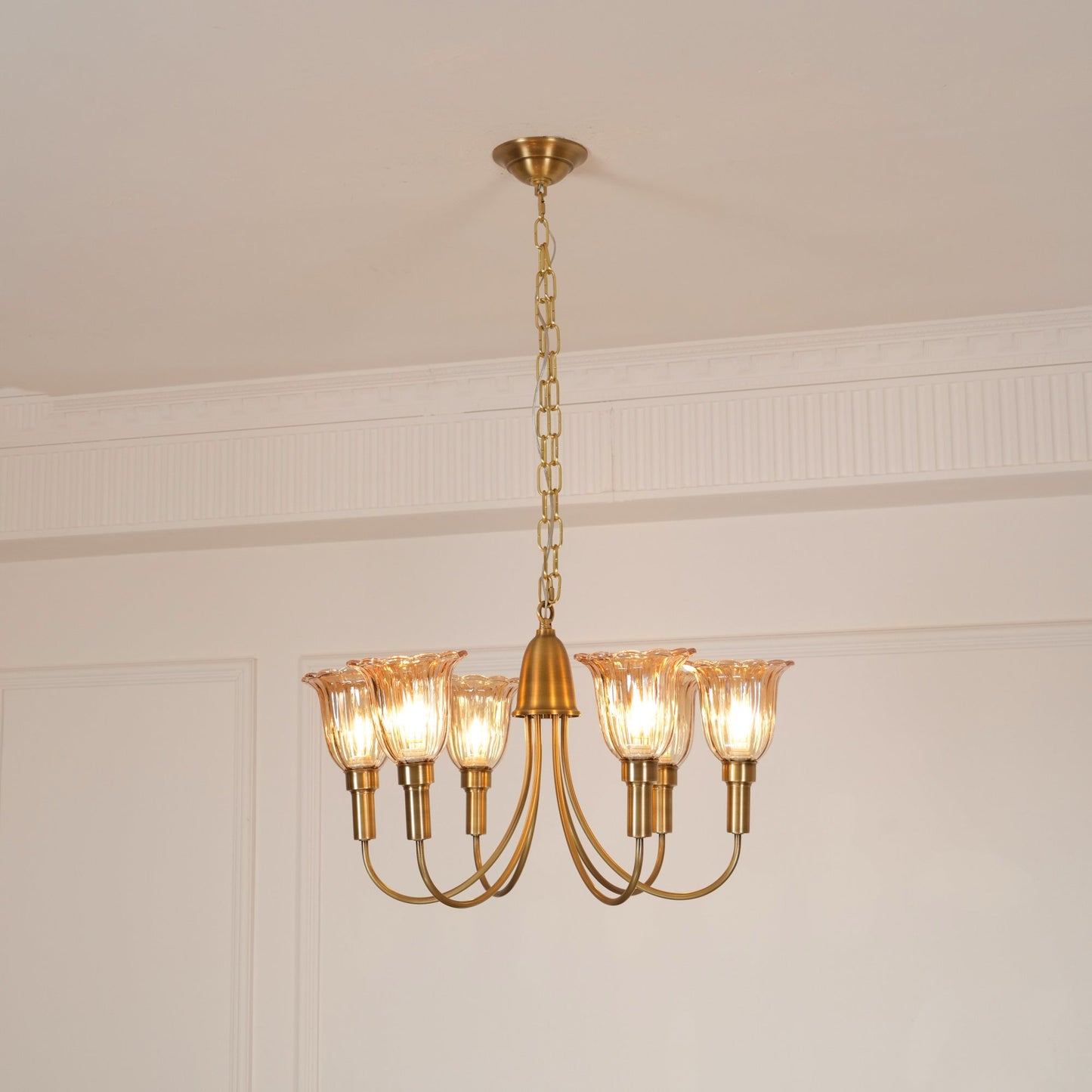Jovora Brass Chandelier