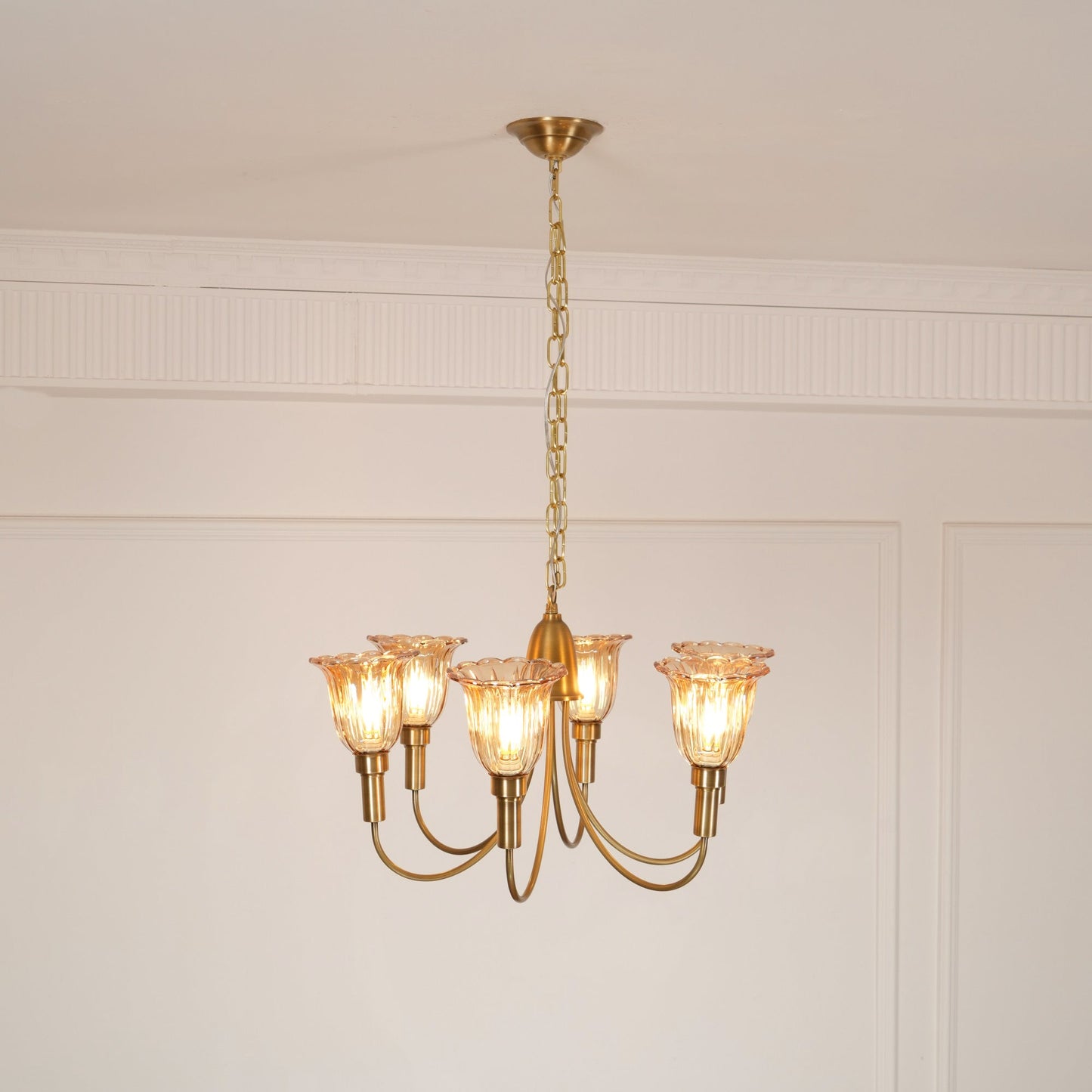 Jovora Brass Chandelier