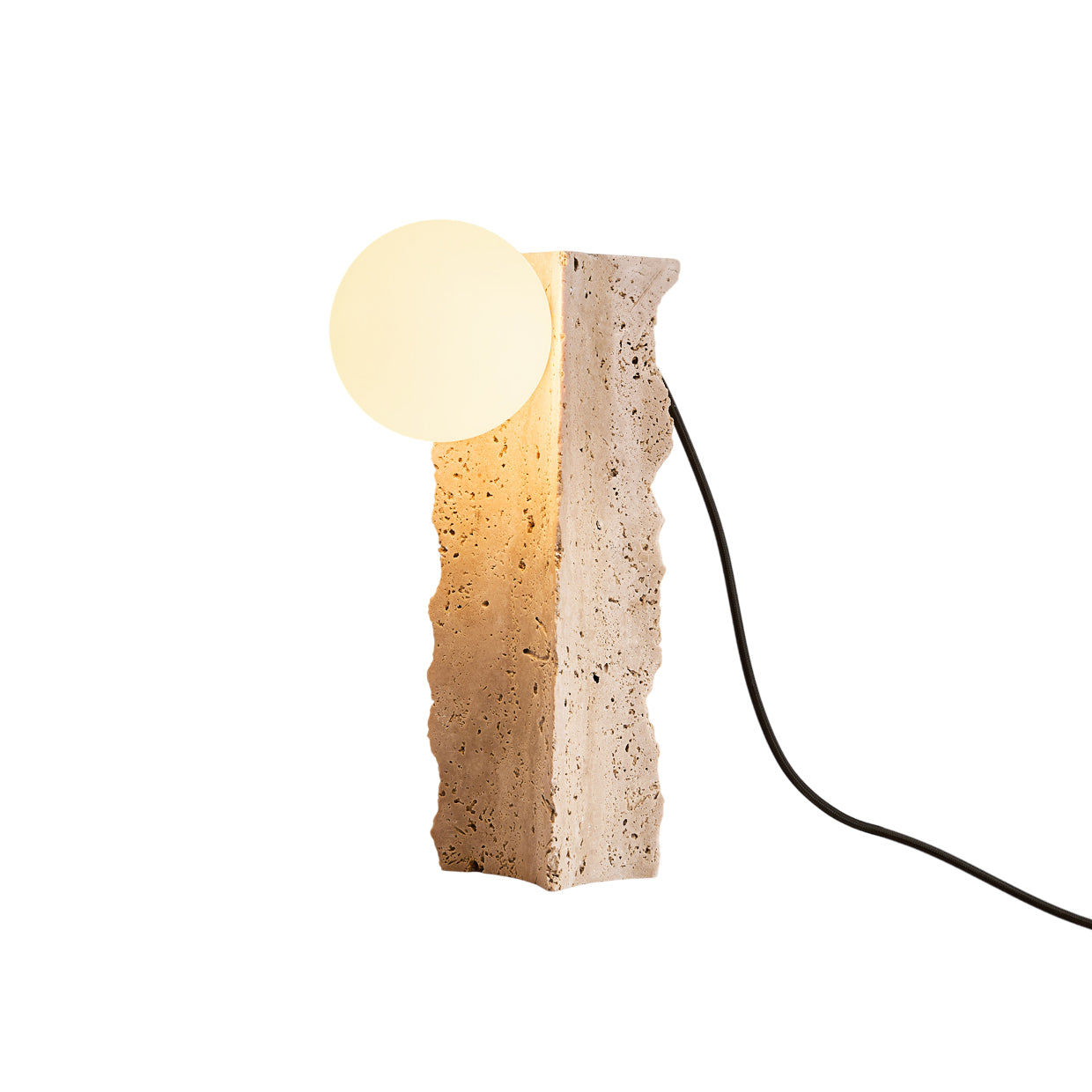 Kiria Travertine Table Lamp