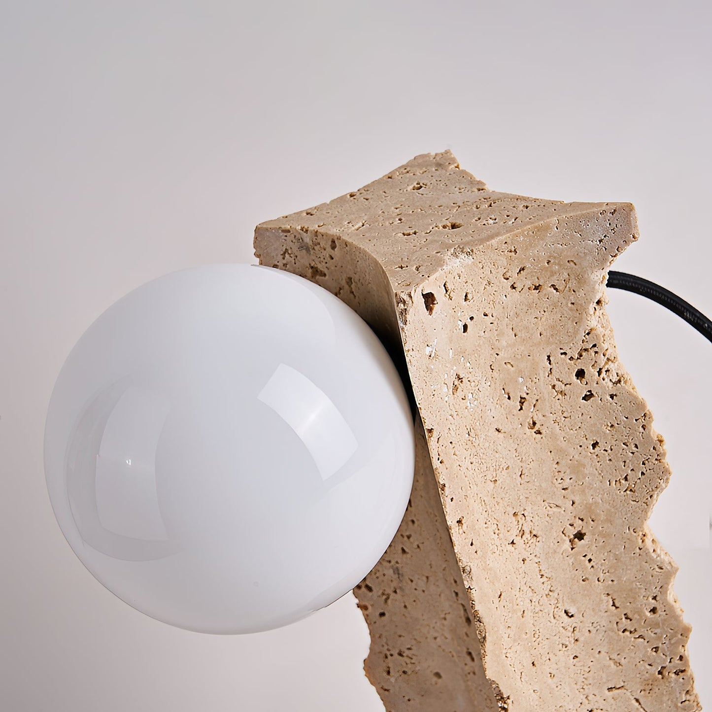 Kiria Travertine Table Lamp