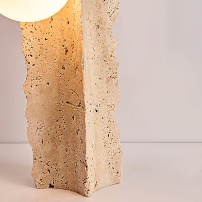 Kiria Travertine Table Lamp