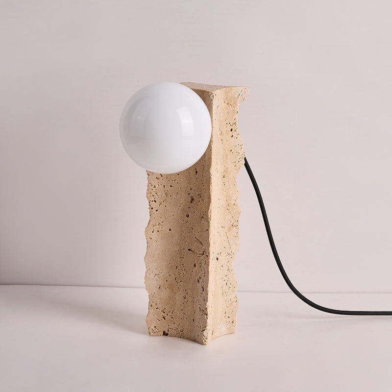 Kiria Travertine Table Lamp