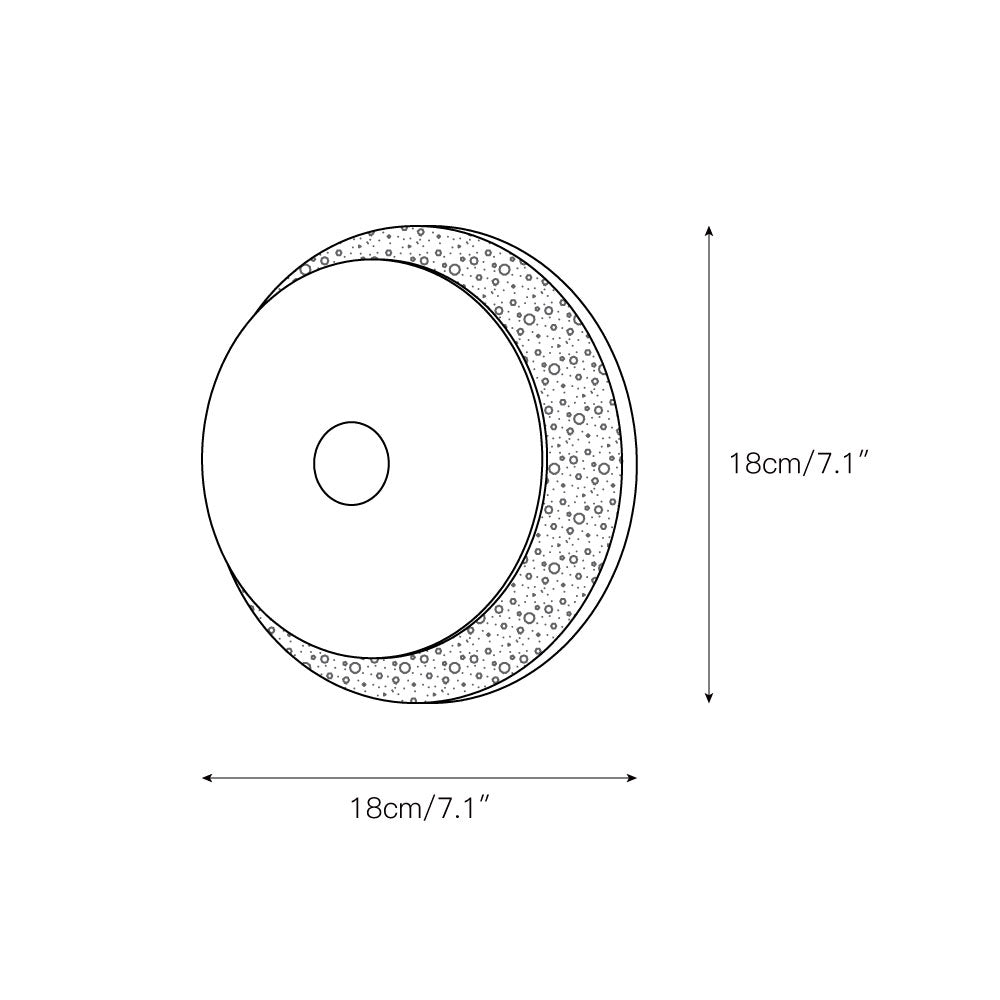Evora Travertine Wall Lamp