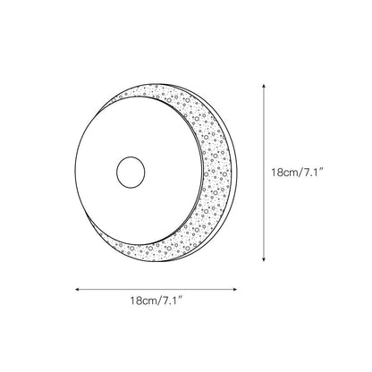 Evora Travertine Wall Lamp