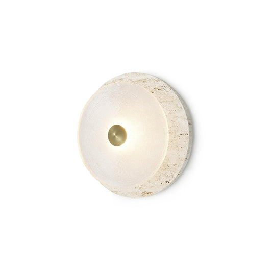 Evora Travertine Wall Lamp