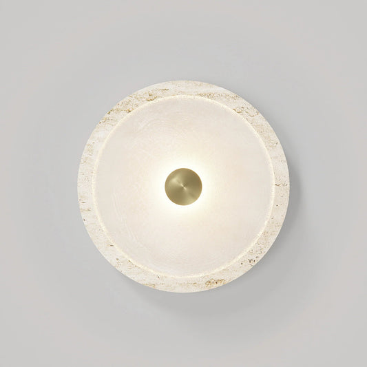 Evora Travertine Wall Lamp
