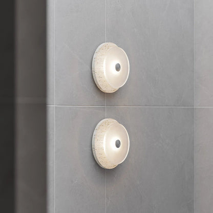 Evora Travertine Wall Lamp