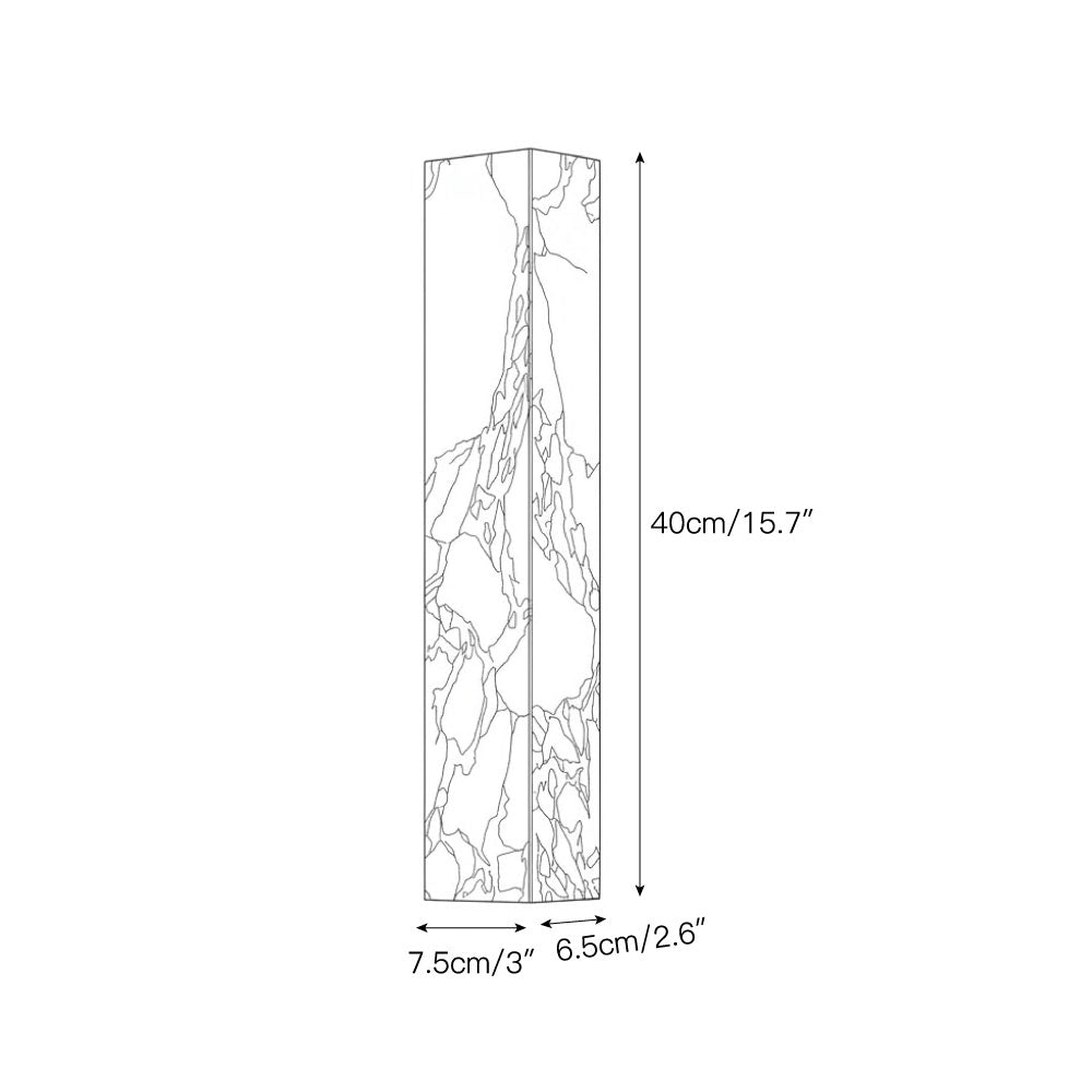 Quina Marble Wall Sconce