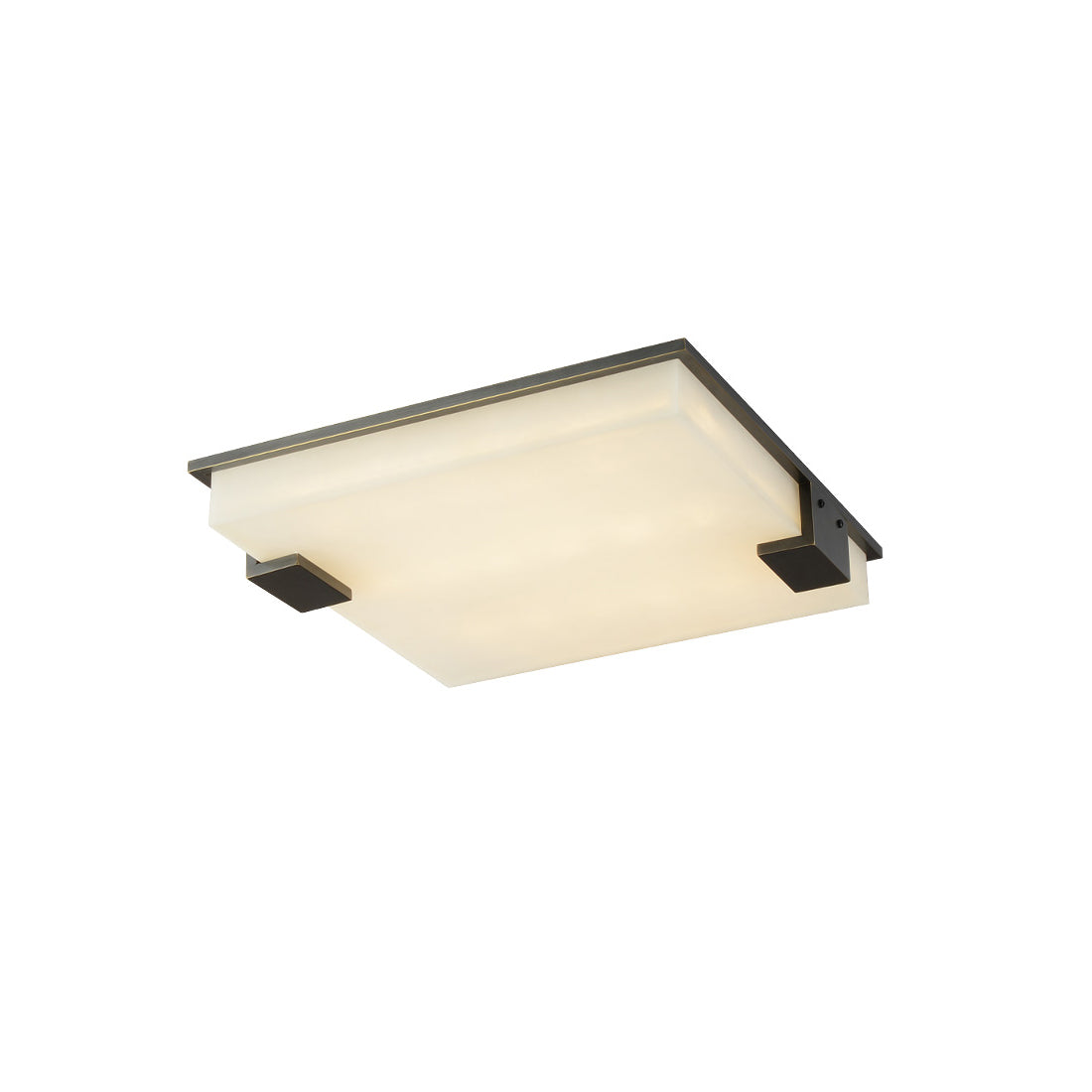 Sudbury Flush Mount Alabaster Ceiling Light