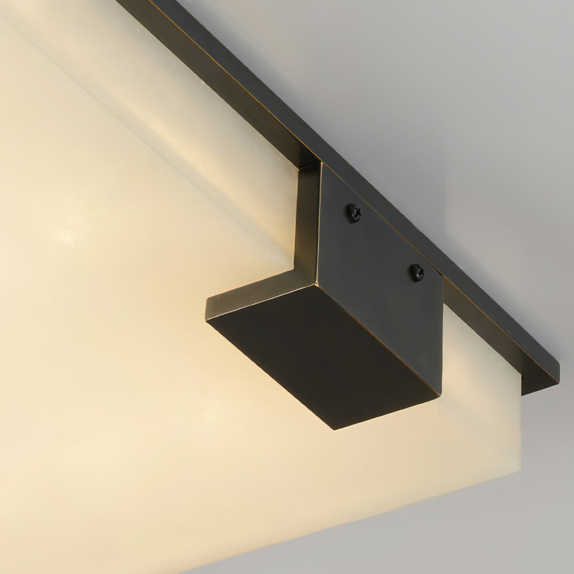 Sudbury Flush Mount Alabaster Ceiling Light