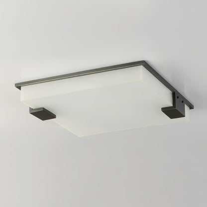 Sudbury Flush Mount Alabaster Ceiling Light