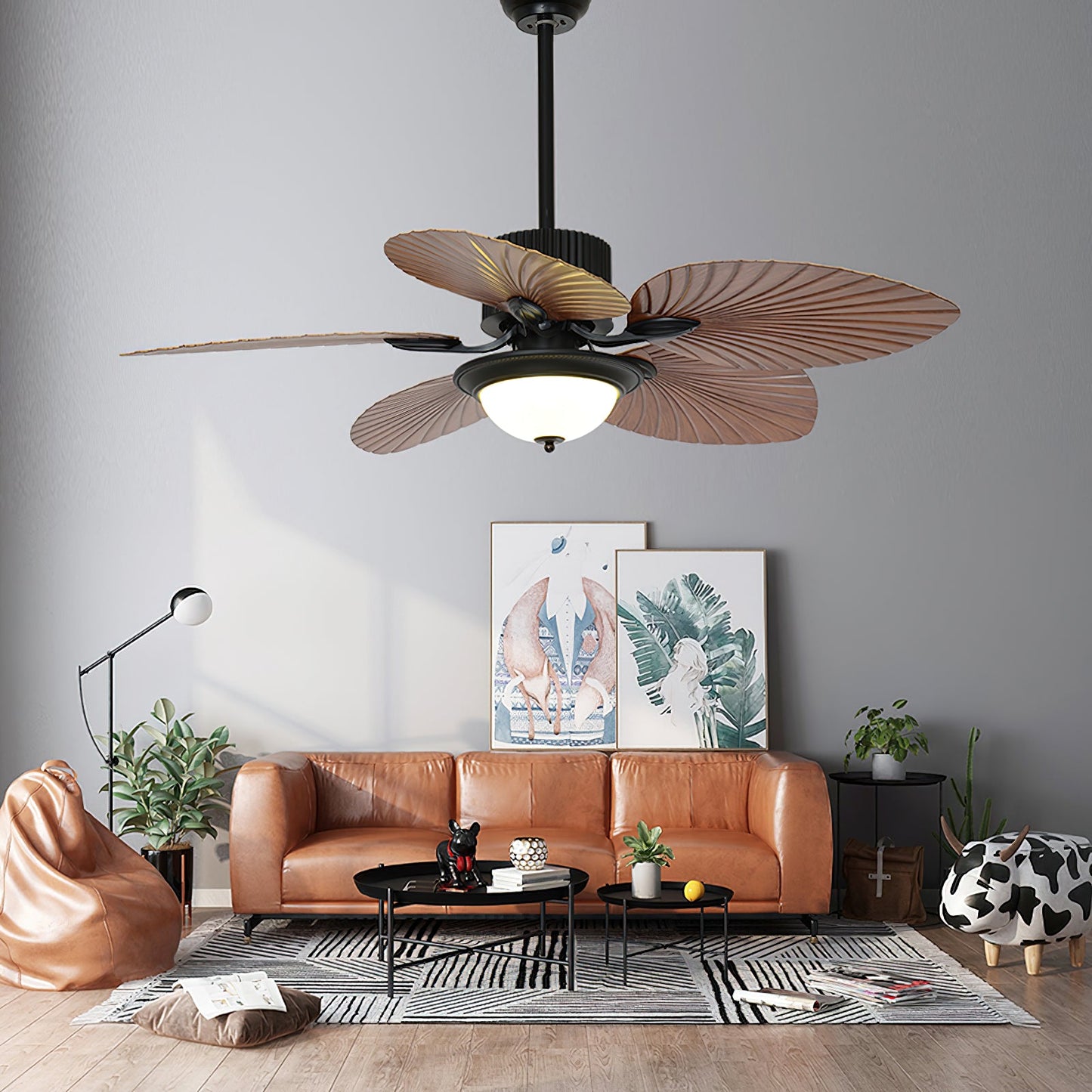 Quinor 42″ Ceiling Fan Light