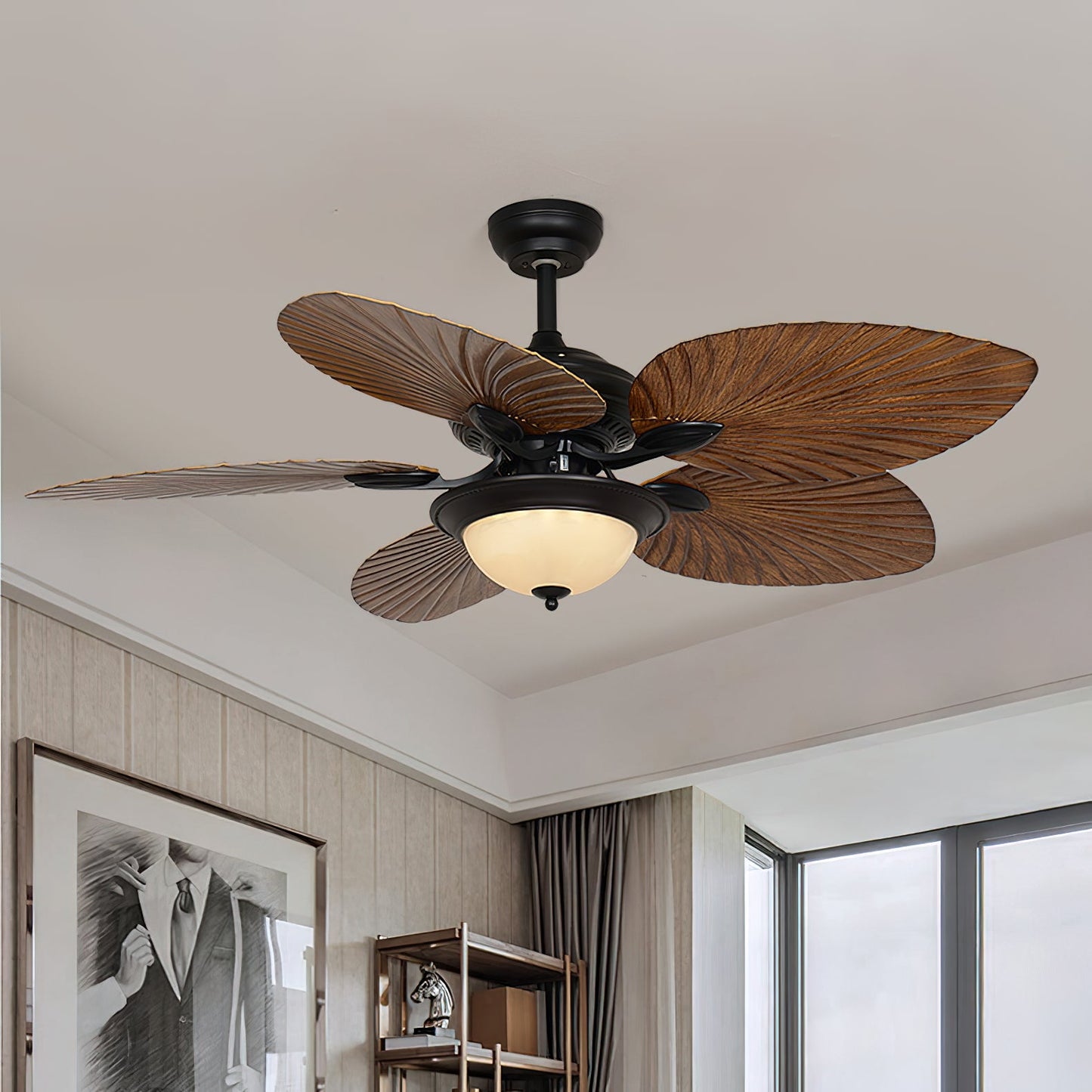 Quinor 42″ Ceiling Fan Light