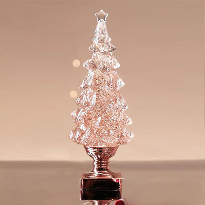 Crystal Xmas Tree Table Lamp (built-in battery)