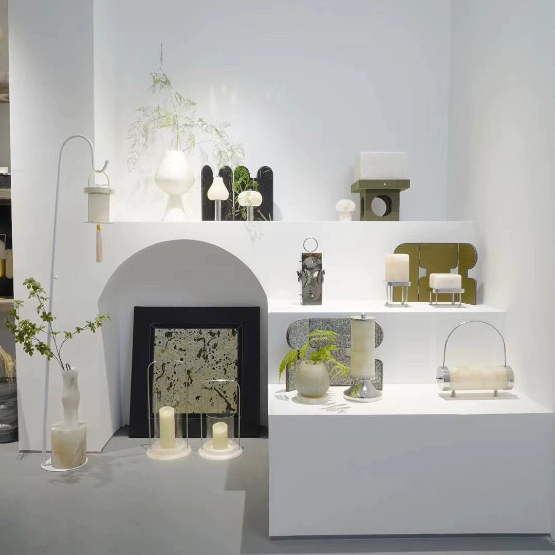 Crystal Alabaster Table Lamp