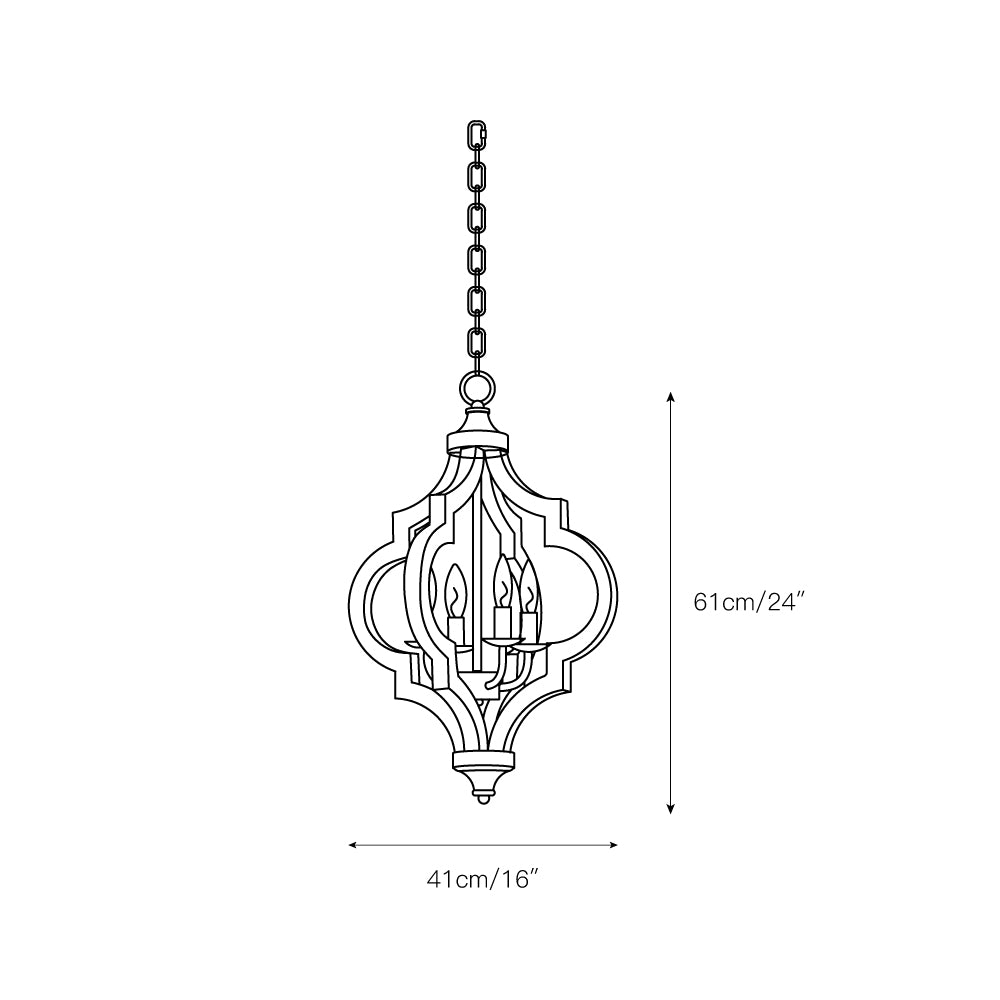 Wynan Barn Chandelier