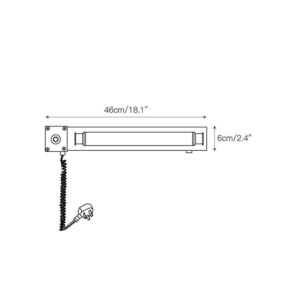 Wenlock Plug-in Wall Lamp