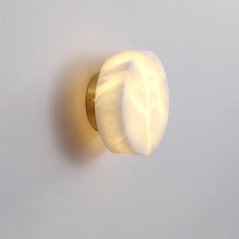 Wulfenite Alabaster Wall Lamp