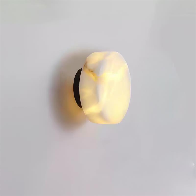 Wulfenite Alabaster Wall Lamp