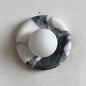 Solene White Marble Wall Sconce