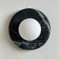Solene Dark Green Marble Wall Sconce