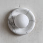 Solene White Marble Wall Sconce