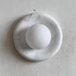 Solene White Marble Wall Sconce