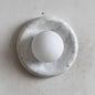Solene White Marble Wall Sconce