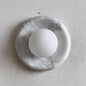 Solene White Marble Wall Sconce