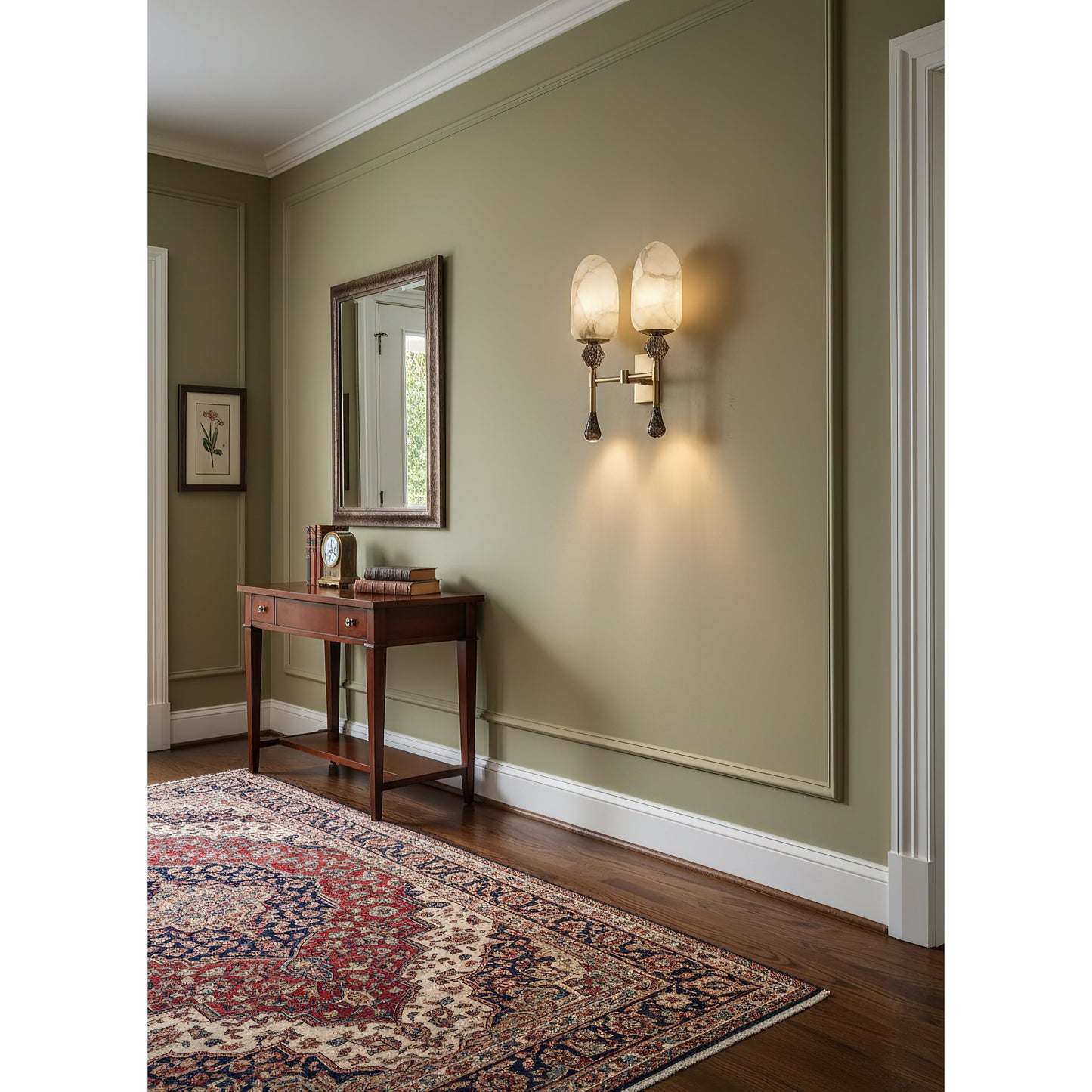 Tarleton Alabaster Wall Lamp