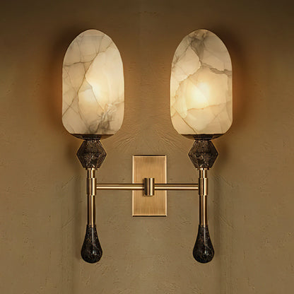 Tarleton Alabaster Wall Lamp
