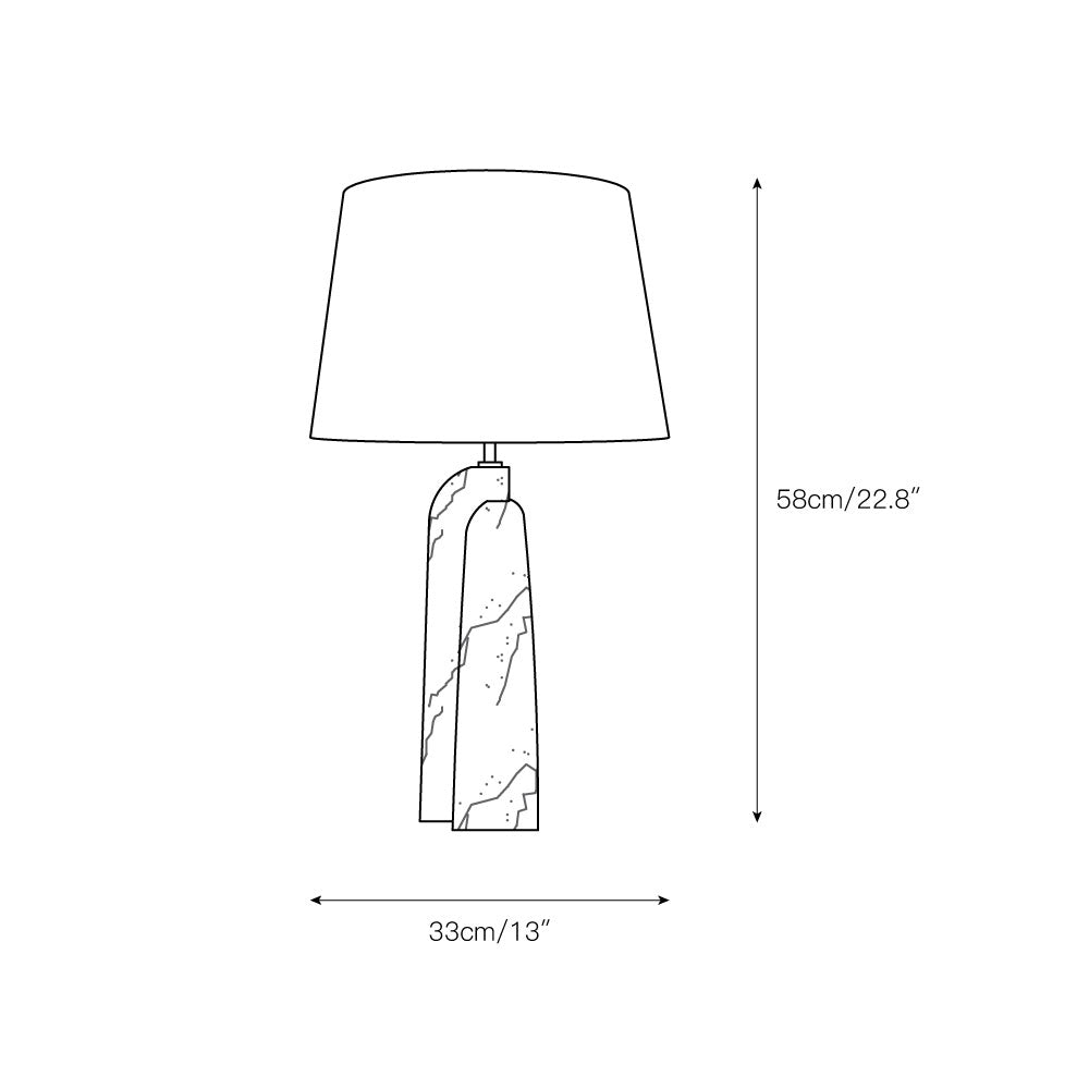 Vionora Marble Table Lamp