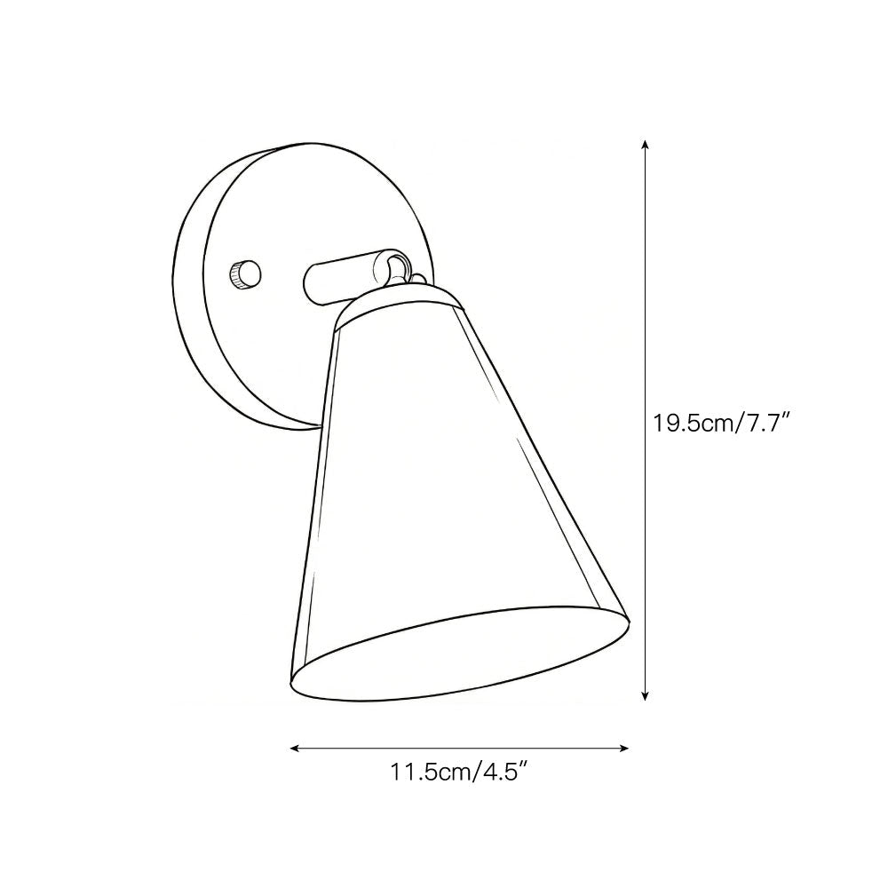 Cortona Brass Wall Lamp