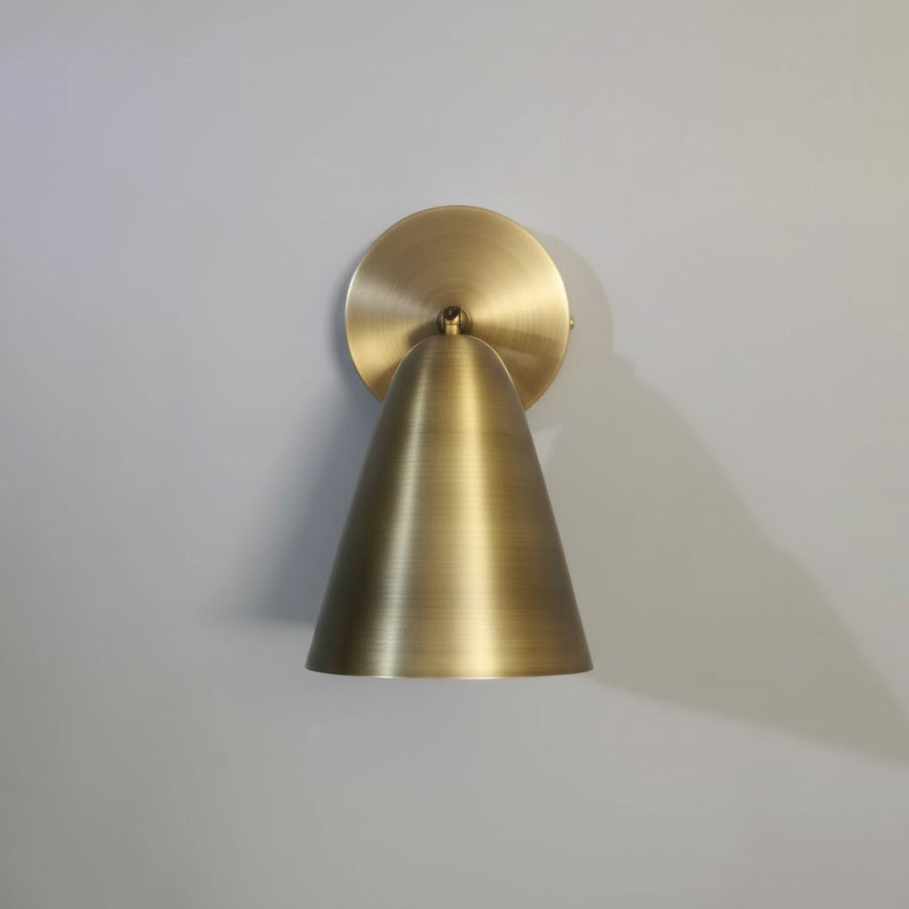 Cortona Brass Wall Lamp