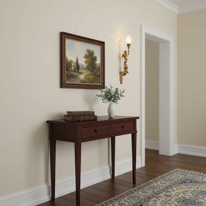 Aster Brass Wall Lamp